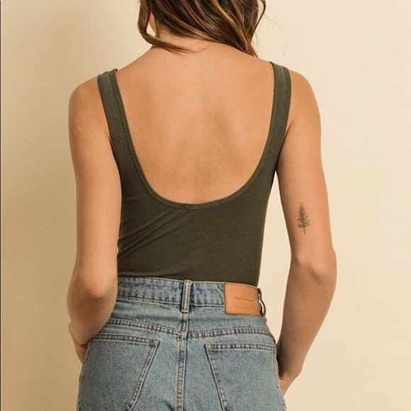 Last One Mini Ribbed Tank Bodysuit - Picture 5 of 7